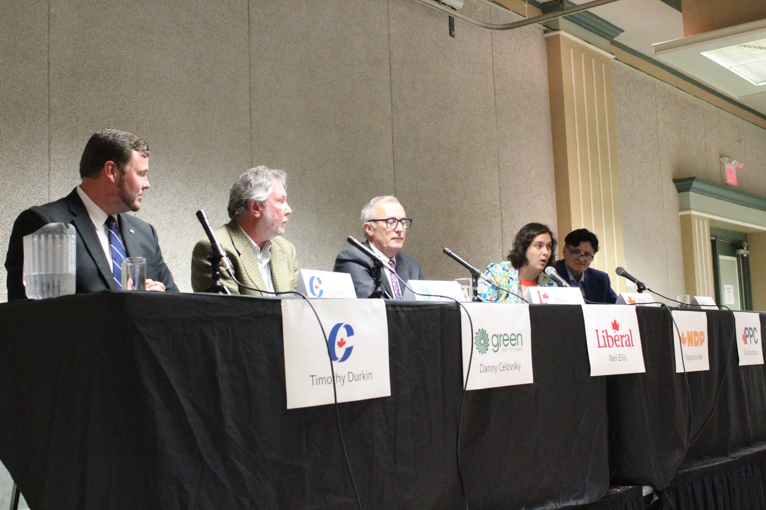 Quinte West debate hits on economy and climate change Quinte News