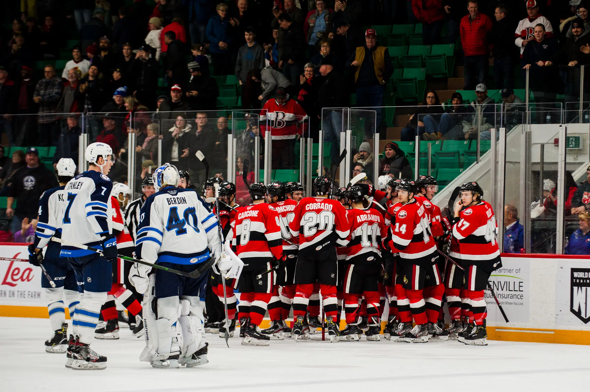 B-Sens Start Slow, But Comeback To Beat Moose | Quinte News