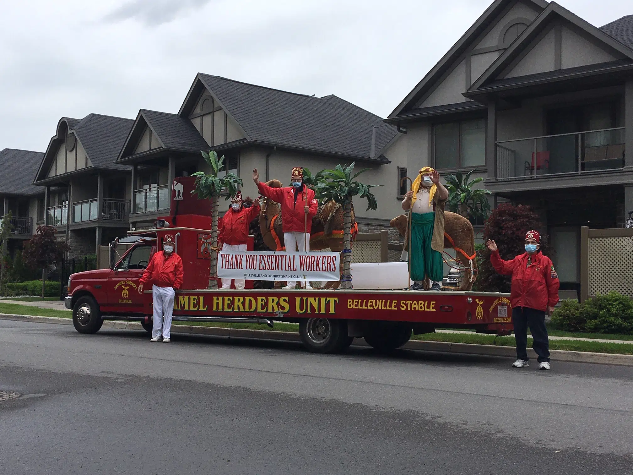 A Shriners thank you to essential workers Quinte News