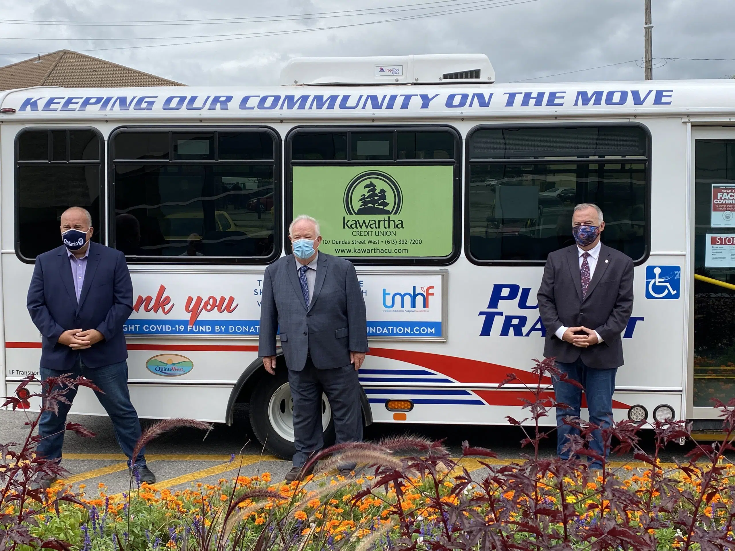 Quinte West announces public transit funding Quinte News