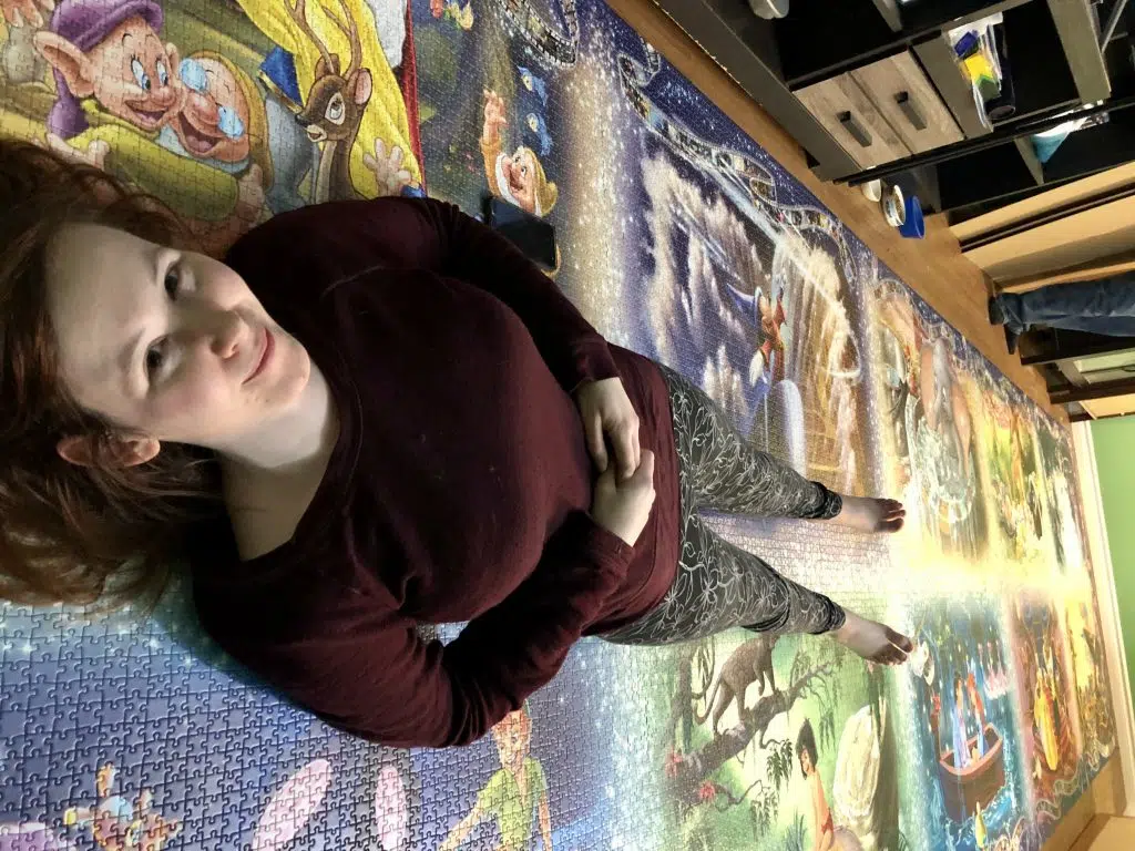 Woman Completes 40,000 Piece Disney Puzzle Setting World Record