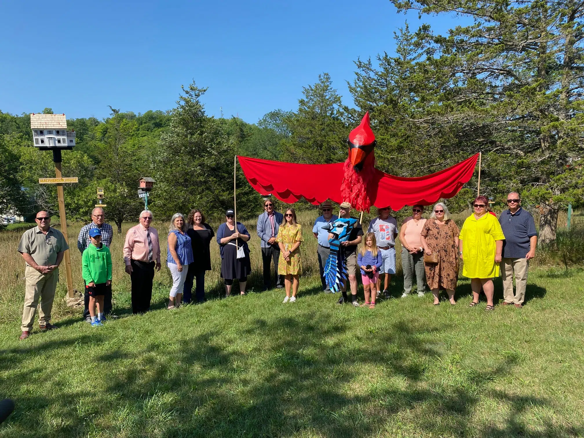 Birdhouse City unveils refurbished birdhouses Quinte News