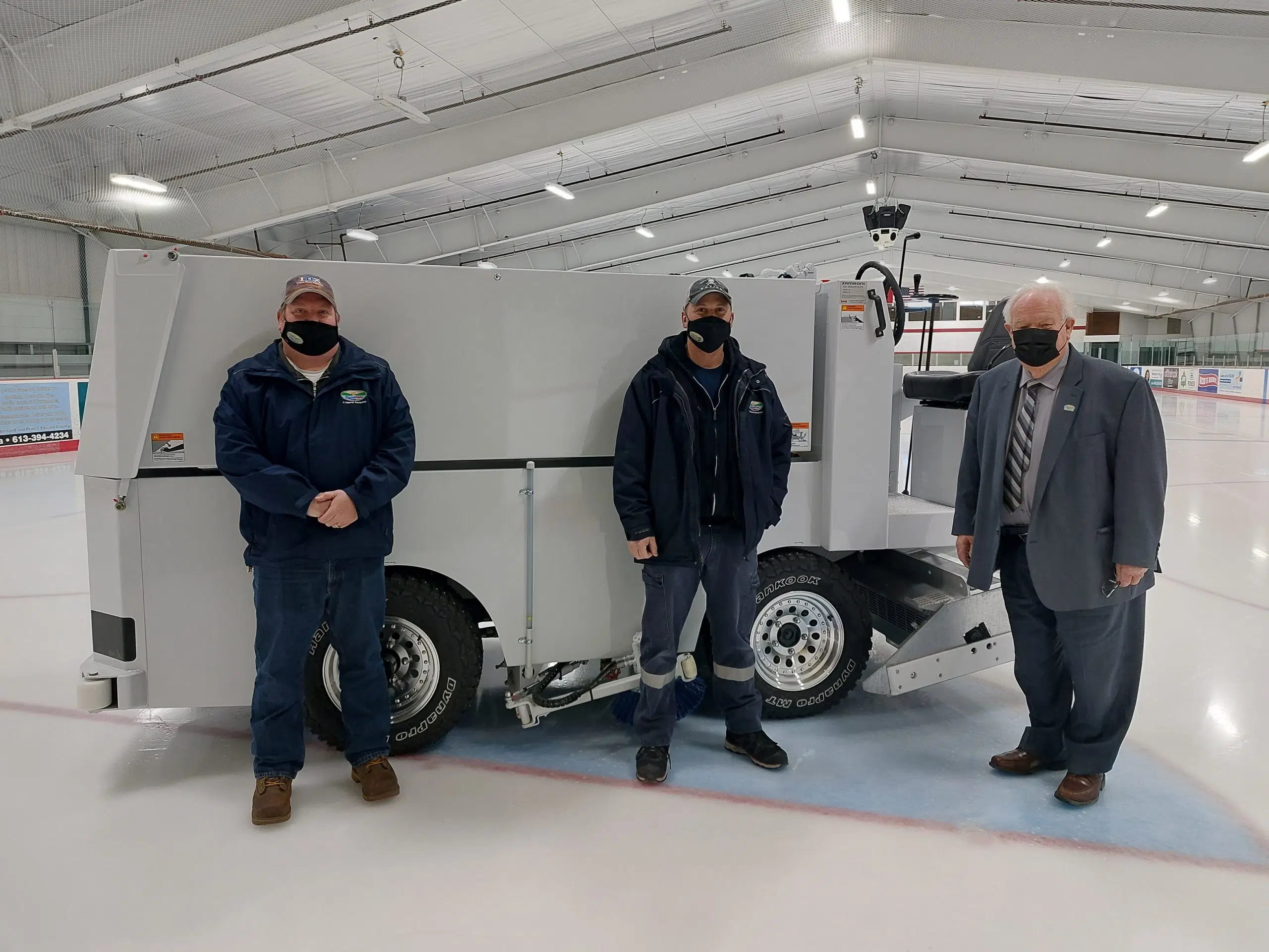 Electric ice resurfacer helps Quinte West go green Quinte News