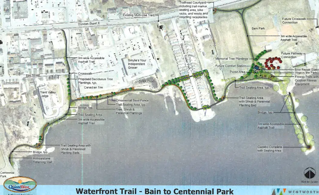 Quinte West waterfront trail modernization on radar Quinte News