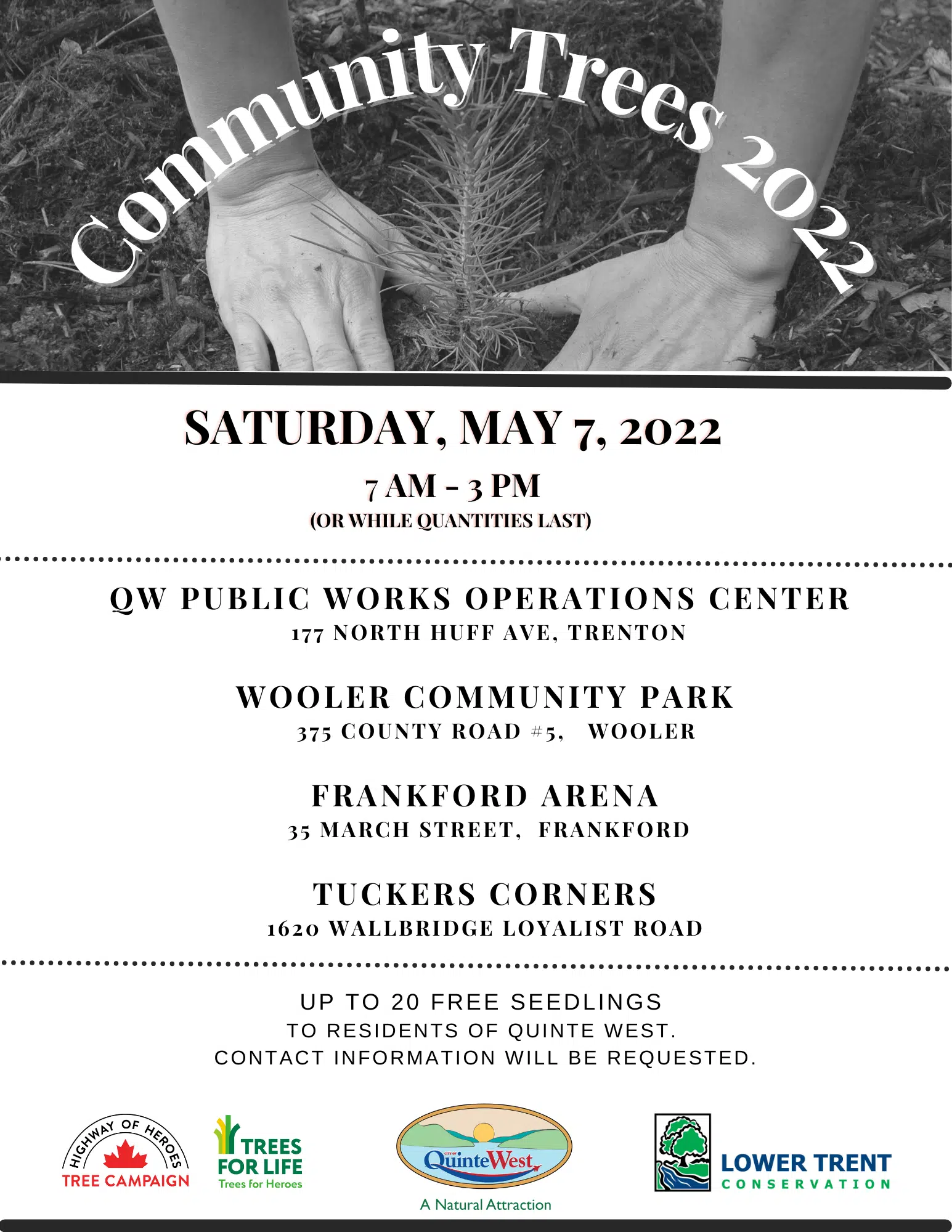 Quinte West community tree giveaway Quinte News