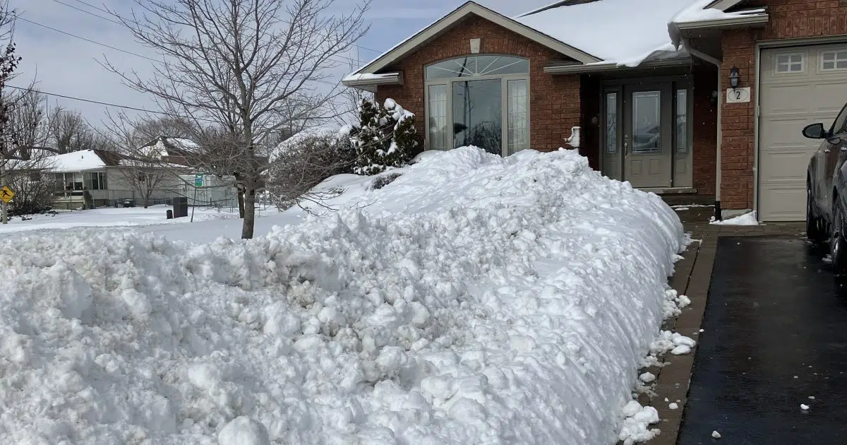 Heavy snow and lots of it Quinte News