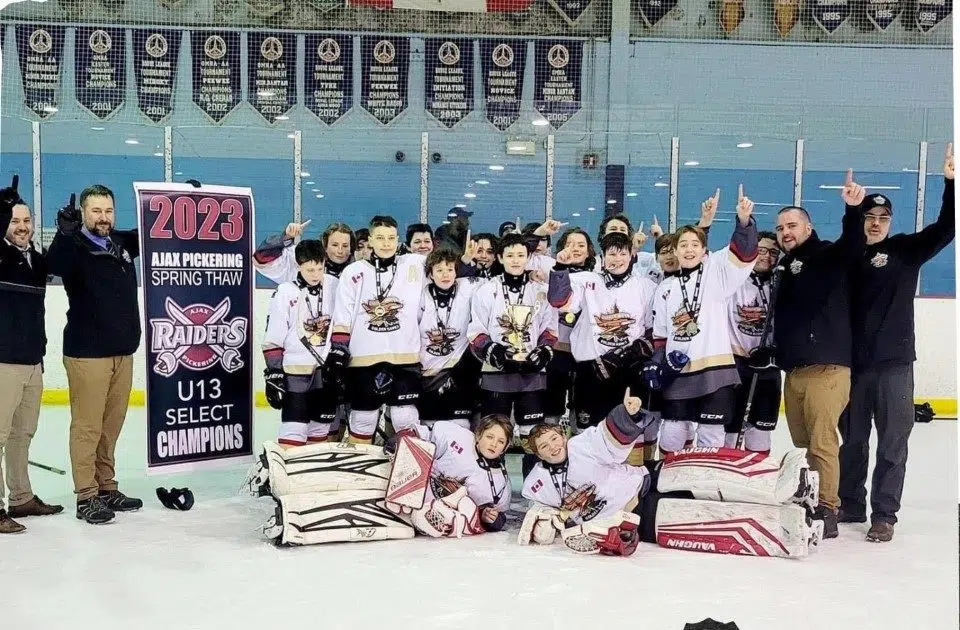 QW U13 Golden Hawks win Ajax /Pickering tournament Quinte News