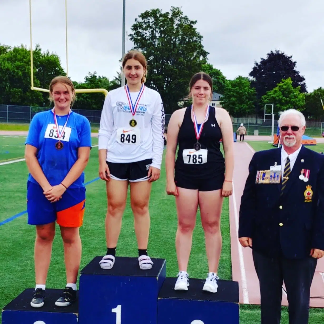 Quinte Lynx golden at Legion Track and Field meet Quinte News