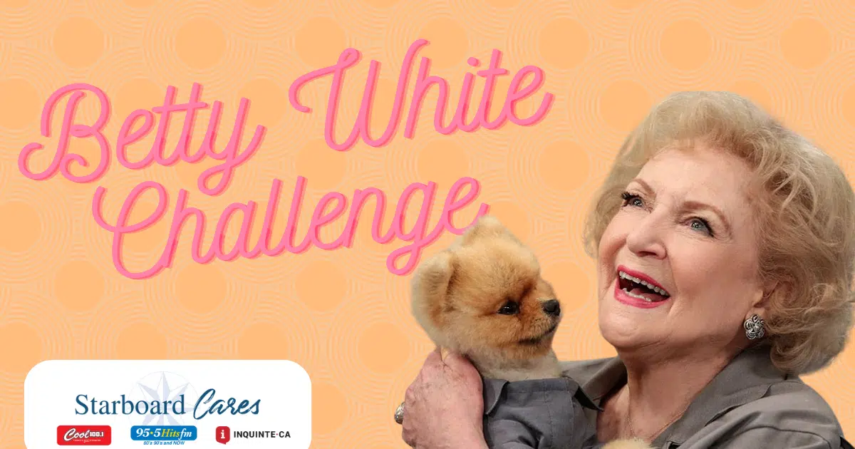 Betty White Challenge 2023 Cool 100.1 FM