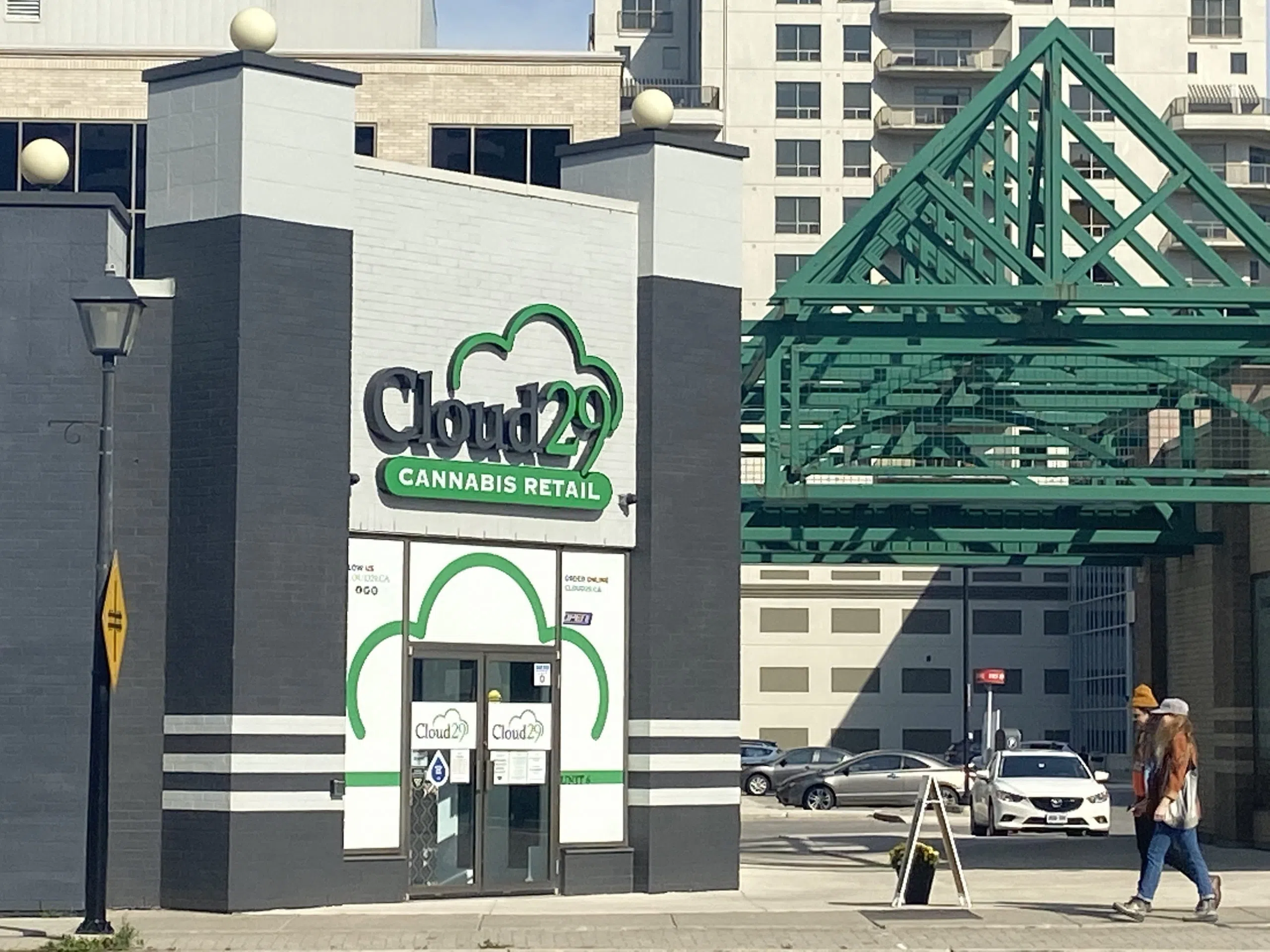 Floating high at locally owned cannabis store Cloud 29