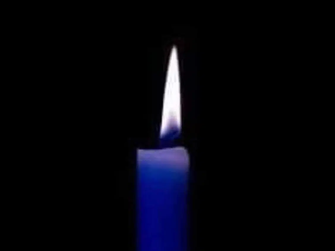 London is lighting up a blue candle for the collision