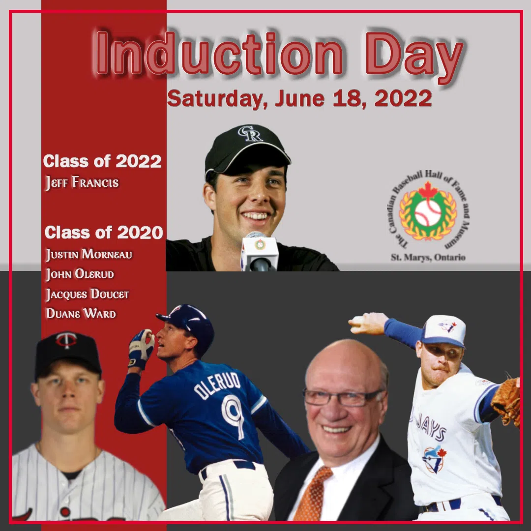 Canadian Baseball Hall of Fame Induction