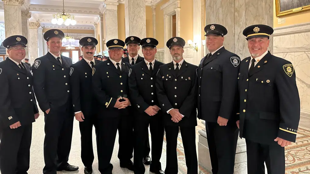 London Fire Fighters awarded with Ontario medals of bravery