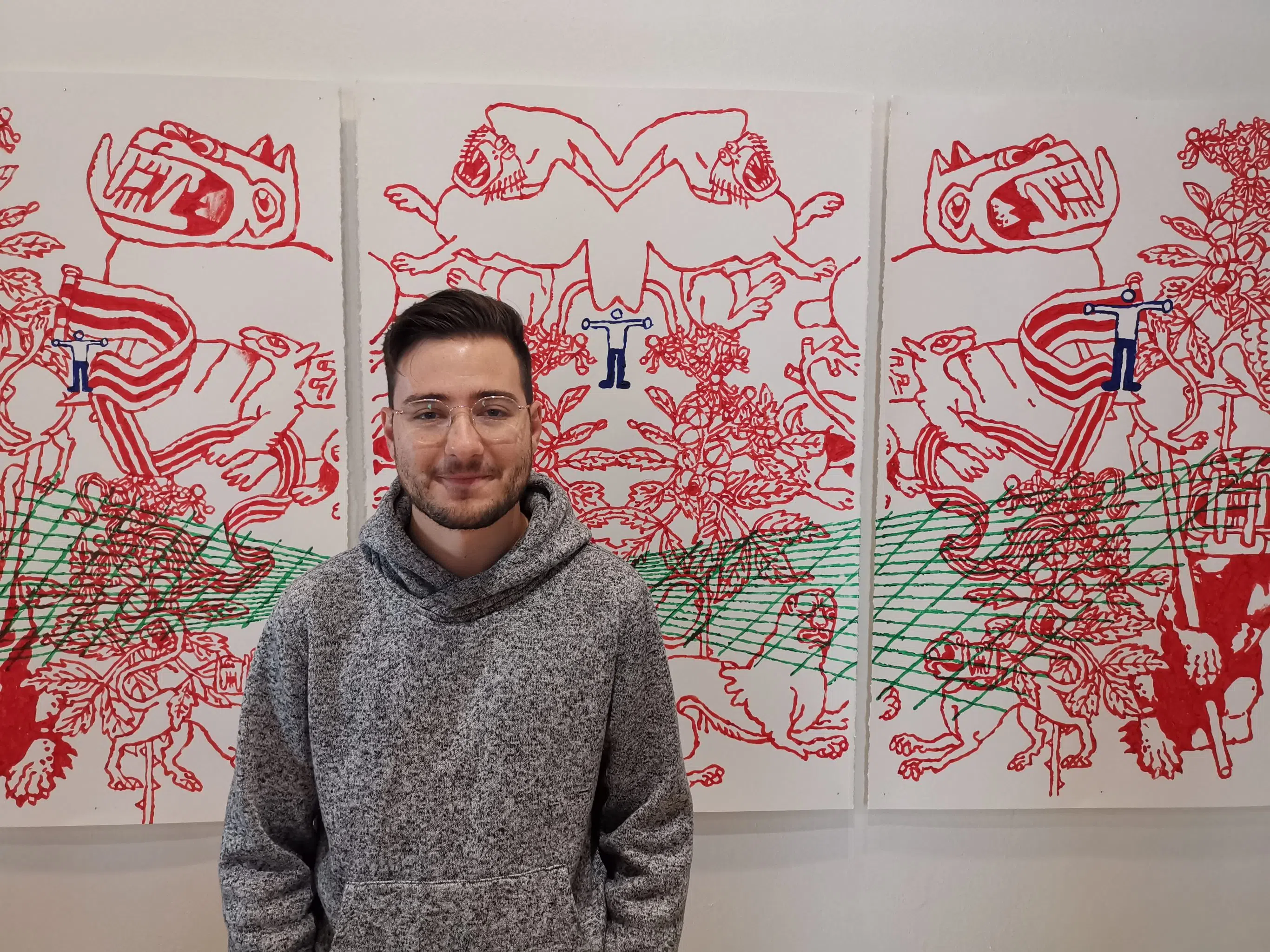 Fanshawe graduate and artist inaugurates his solo art exhibition