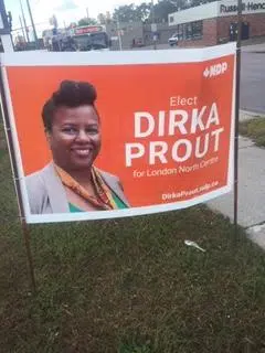 Get To Know London North Centre Ndp Candidate Dirka Prout 106 9 The X