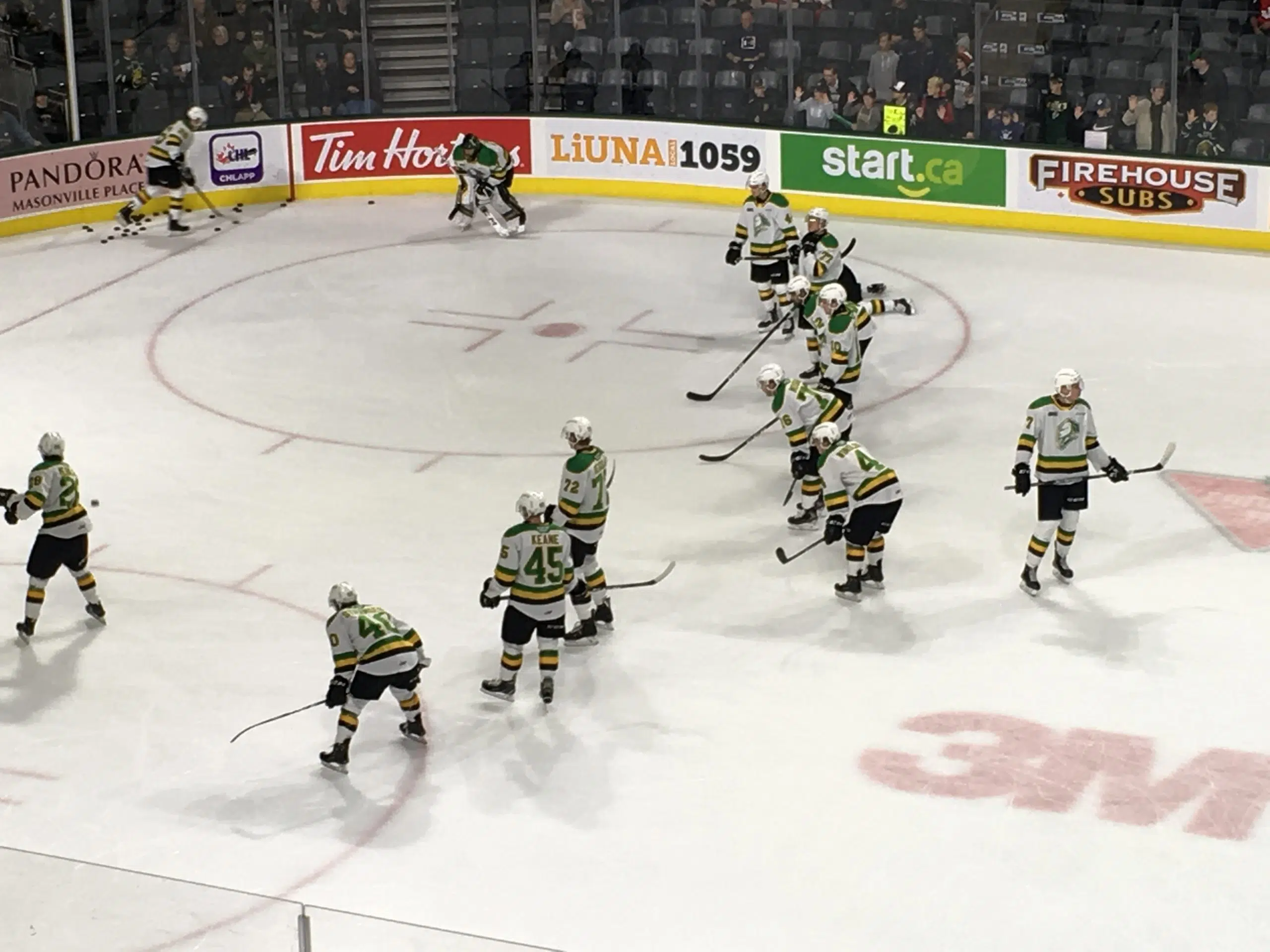 Knights comeback falls short against Owen Sound