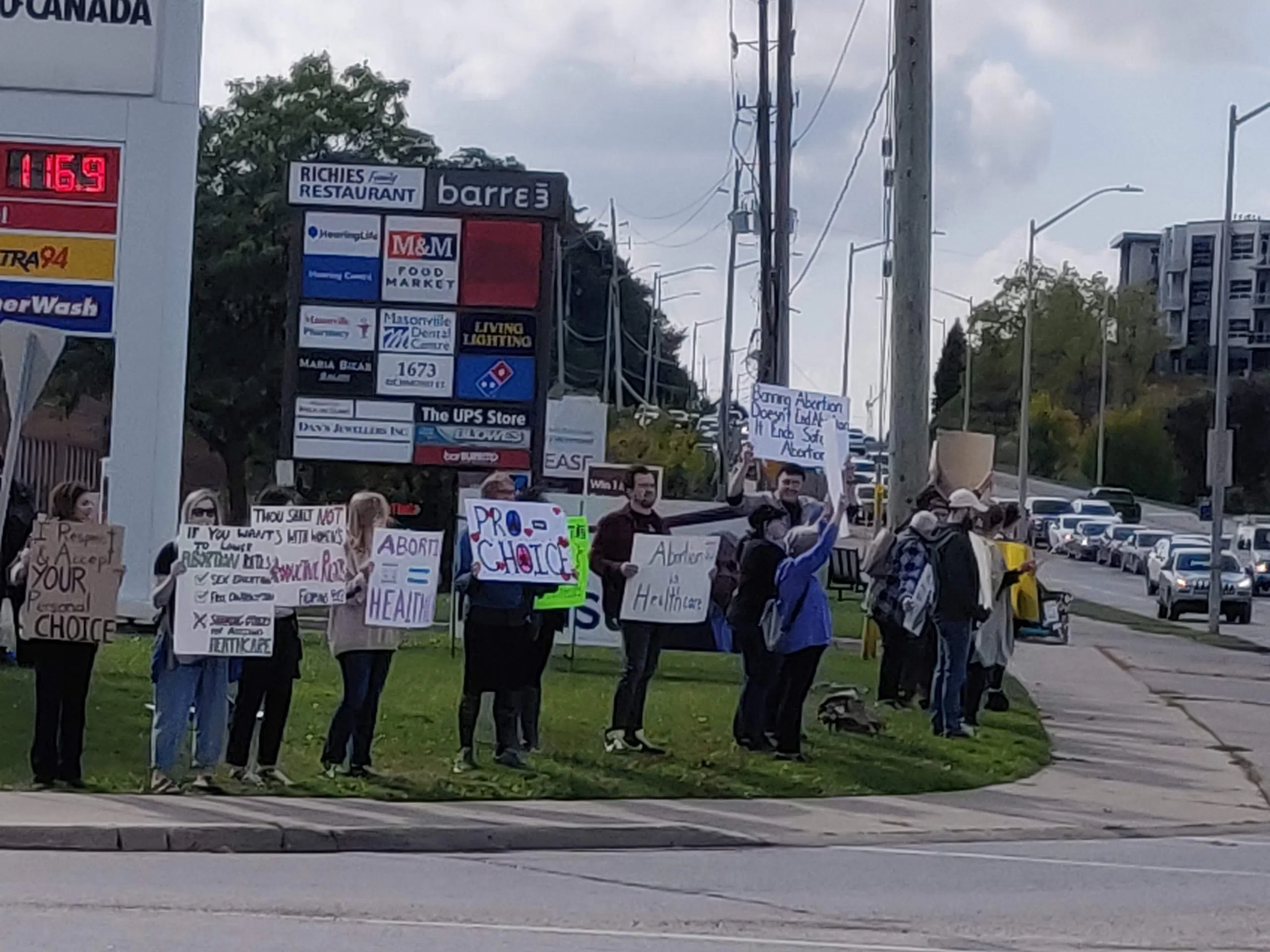 Protesting Against Pro-life’s 40 Days Of Silent Vigil 