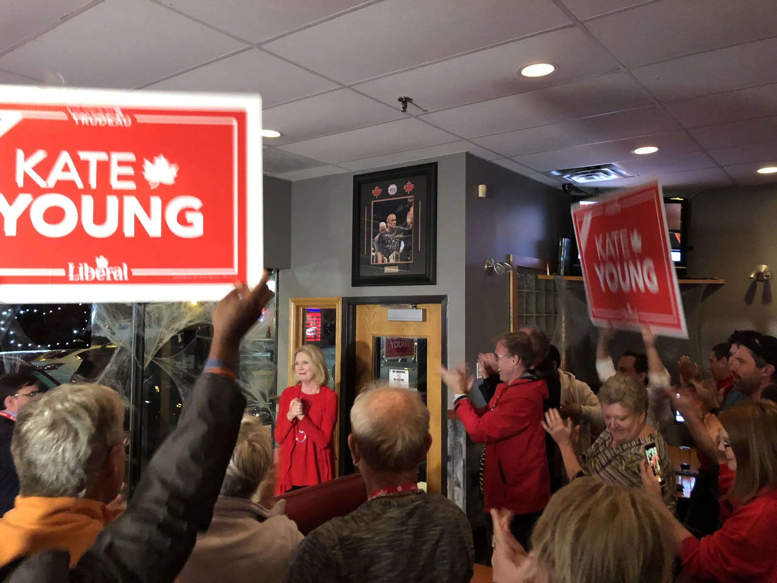 Kate Young re-elected in London West