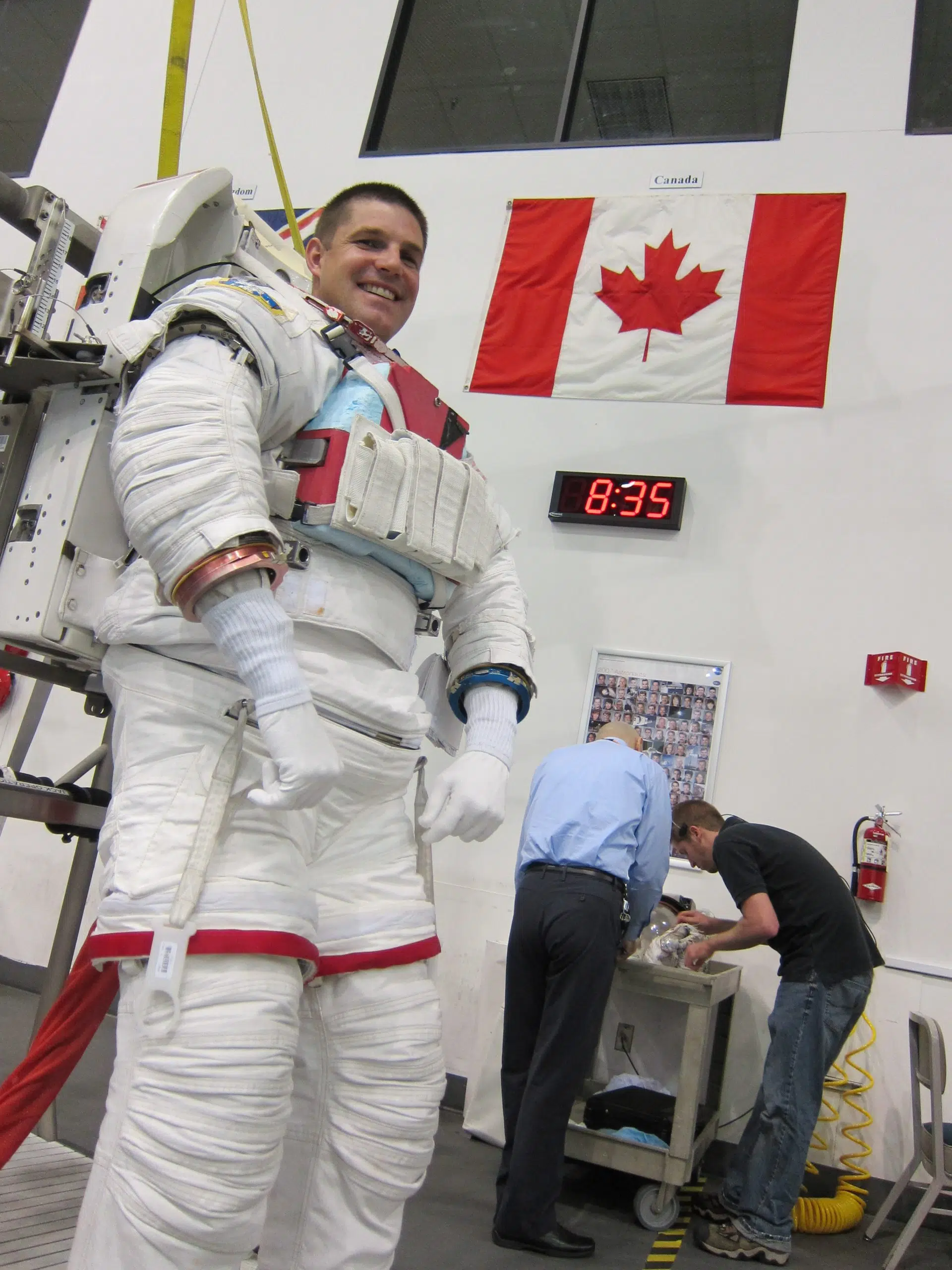 CSA astronaut Jeremy Hansen leads Calgary Stampede Parade