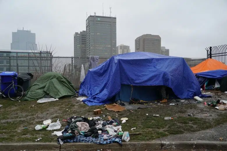 Winter Homelessness In London 106 9 The X   Downtown London Poverty Homeless 