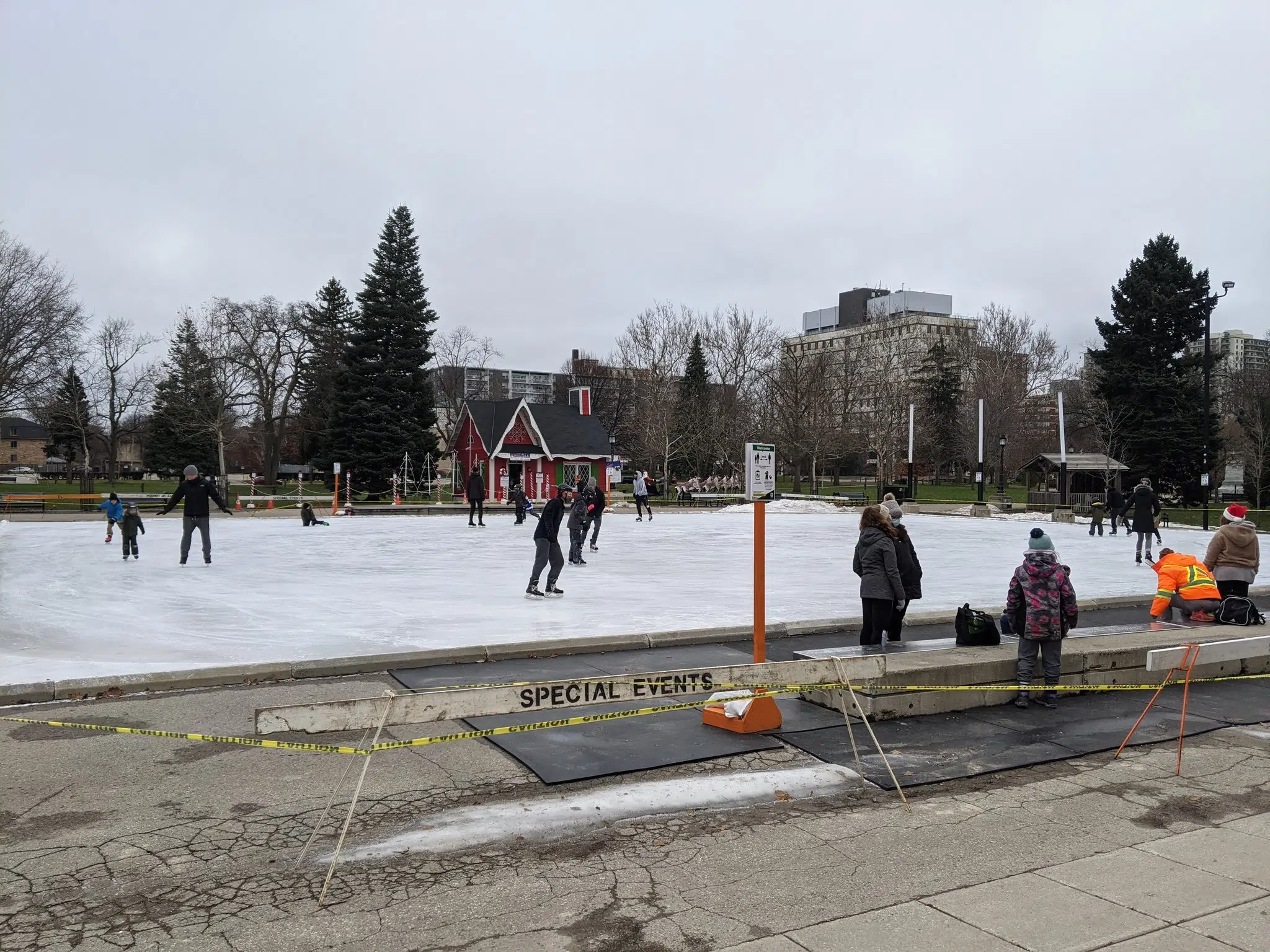 Changes being made to outdoor Ice Rinks as London enters Red Zone