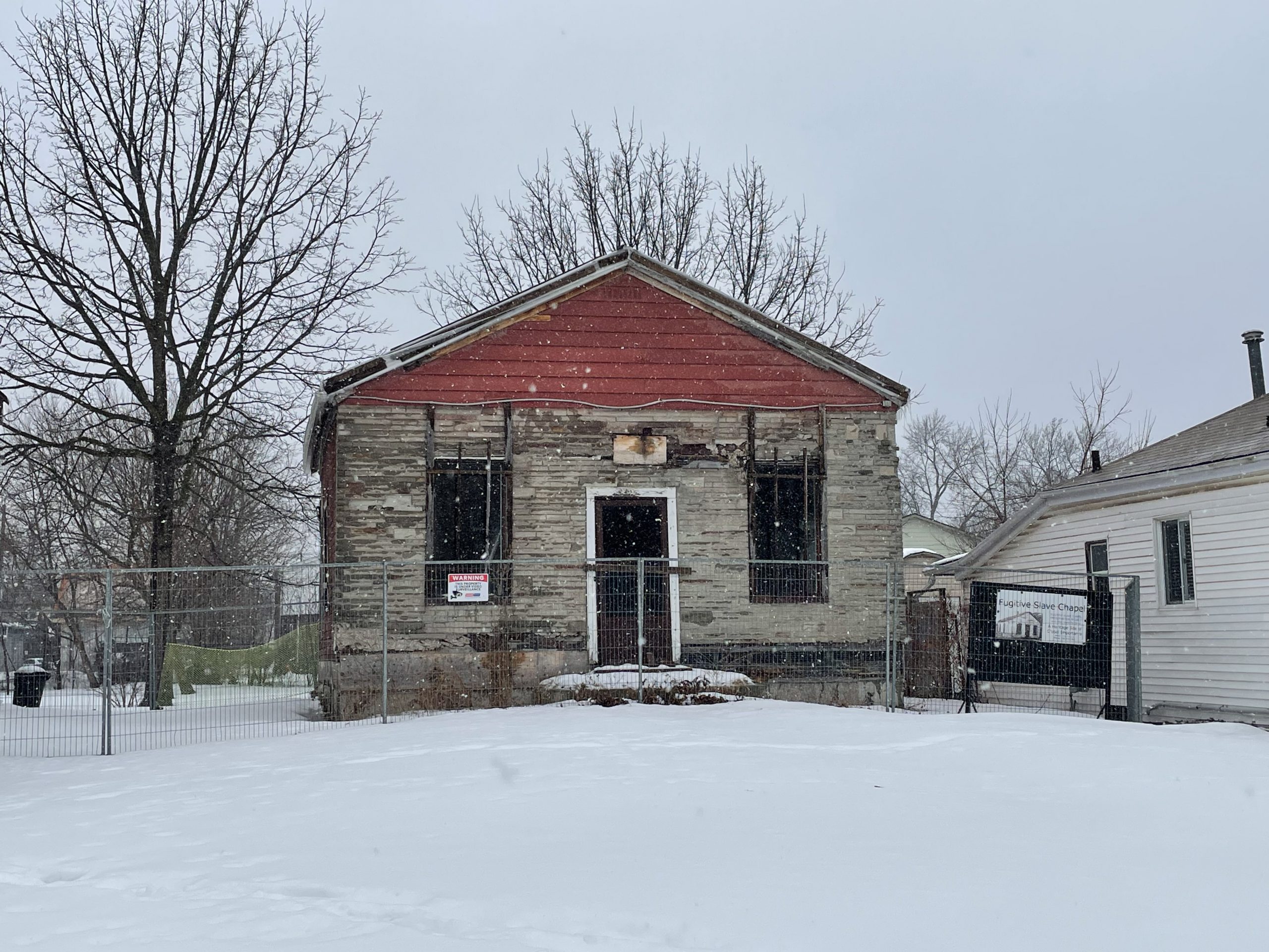 The Chapel Project raising money to restore the Fugitive Slave Chapel - Vimarsana News