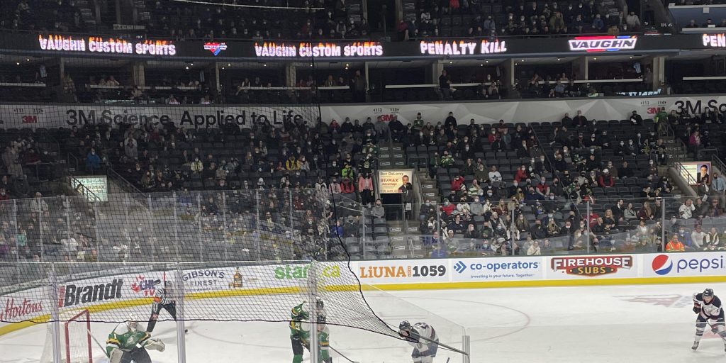 Knights beat struggling Saginaw Spirit in a race against the clock - Vimarsana News