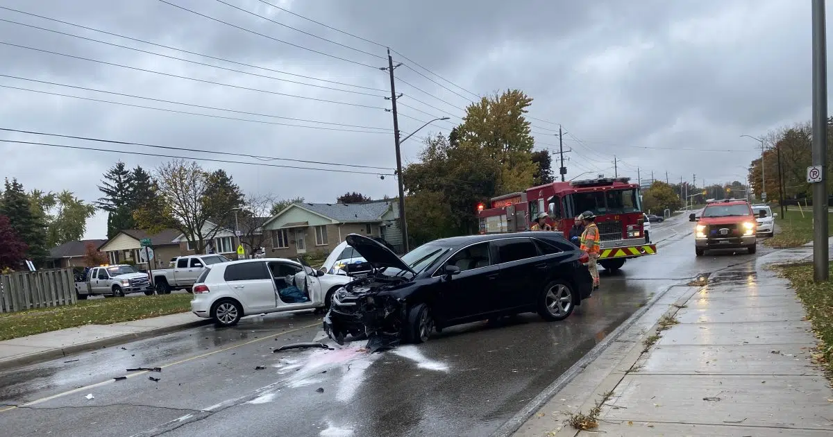 Multi vehicle crash on Huron The Falcon