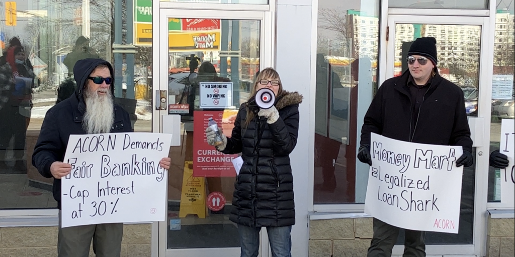 Londoners Come out to Protest Local Money Lender on the 'National Day of Action on Fair Banking' - Vimarsana News
