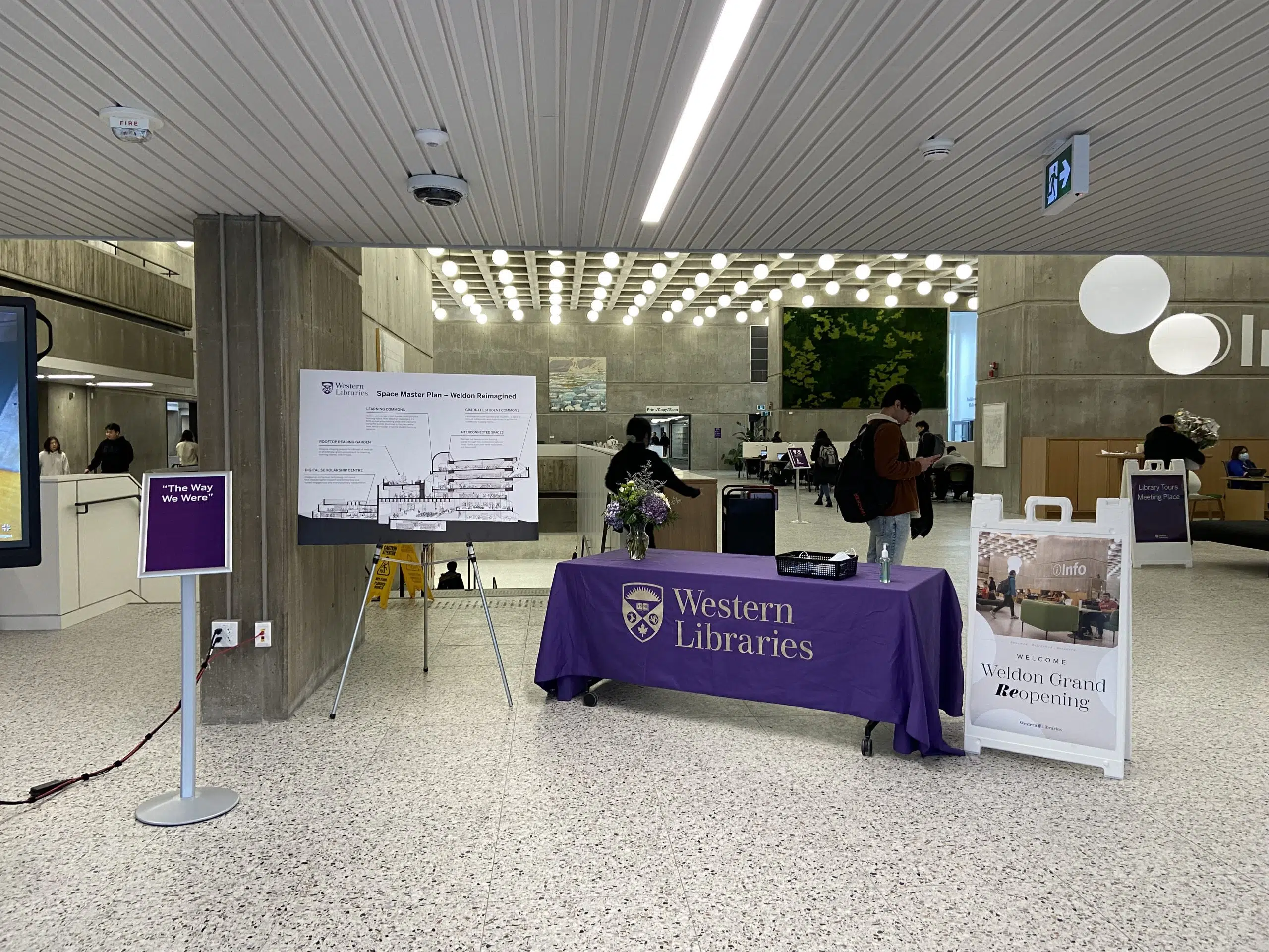“It feels better to work at” Western students the newly reopened Weldon library 106.9