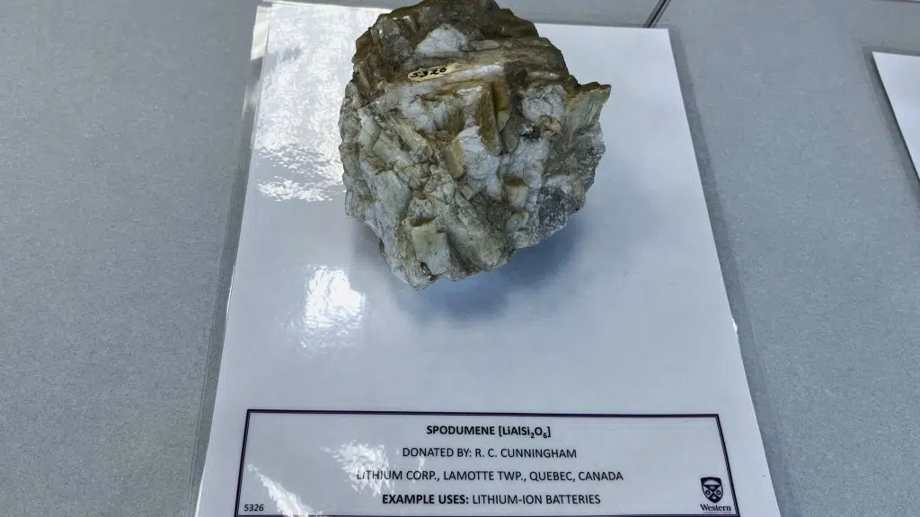 Mineral used for phones 