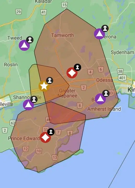 Hydro One Nearly 25k Affected by Power Outage in Greater Napanee