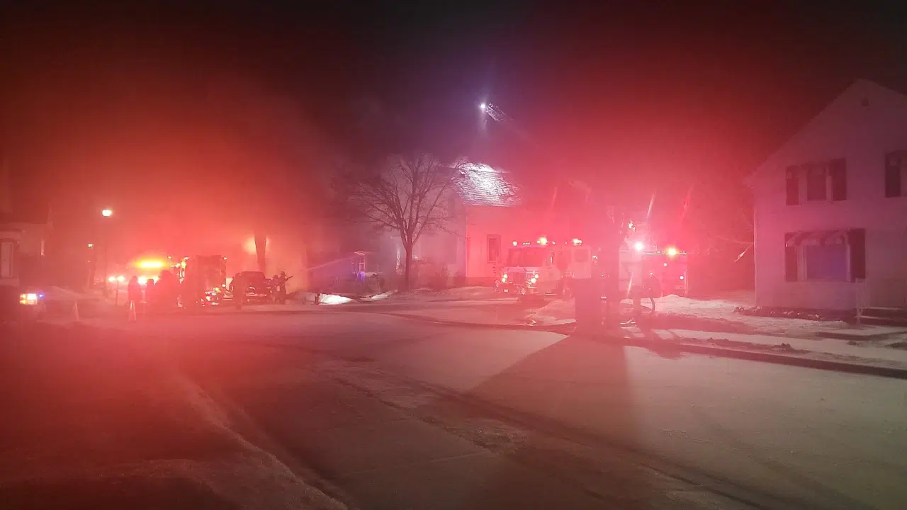 Gananoque and TLTI Firefighters respond to house fire in Gananoque