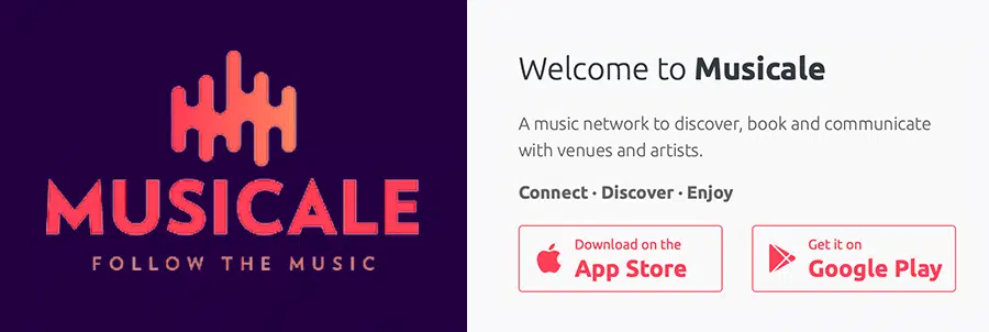 Feature: https://musicale.app/homepage