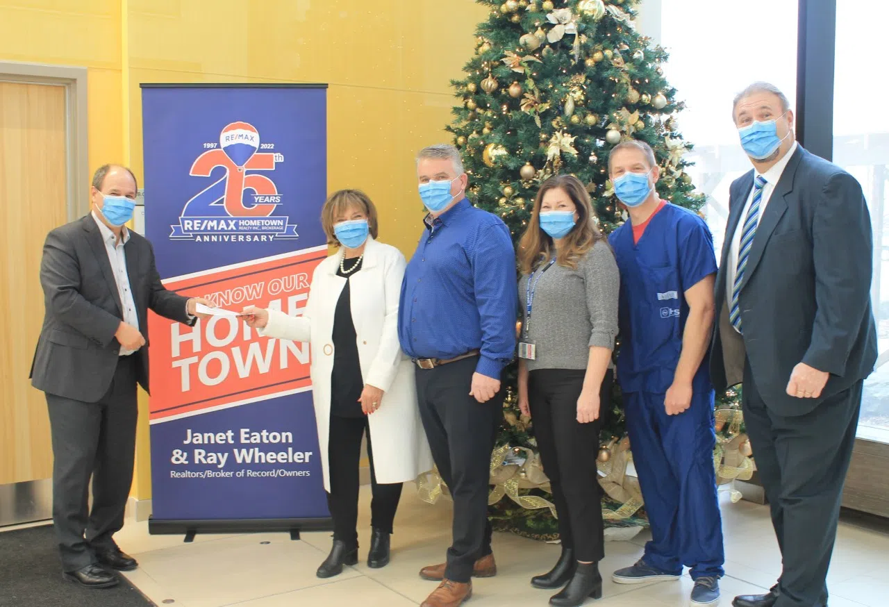 Area realtors make donation toward Brockville General Hospital MRI