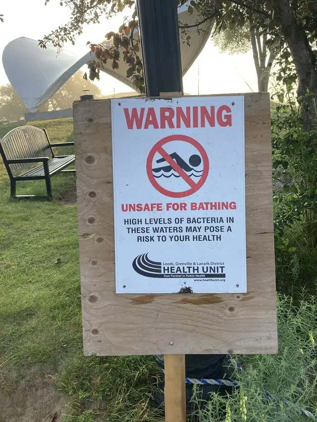 Joel Stone Park Beach off limits for swimming following latest Health