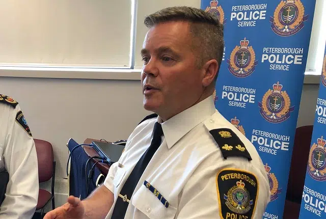 Peterborough Police Acting Chief Tim Farquharson unsure if he'll pursue permanent Chief position