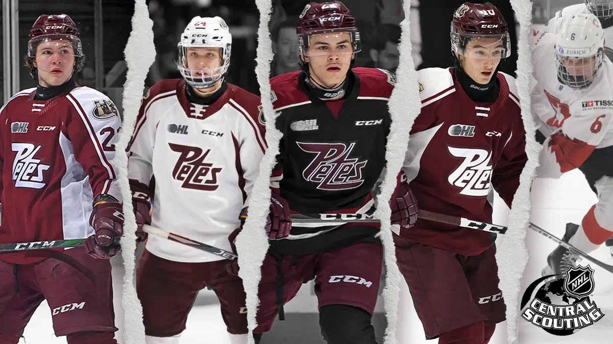 Five Petes named to NHL Central Scouting final rankings PTBO Today