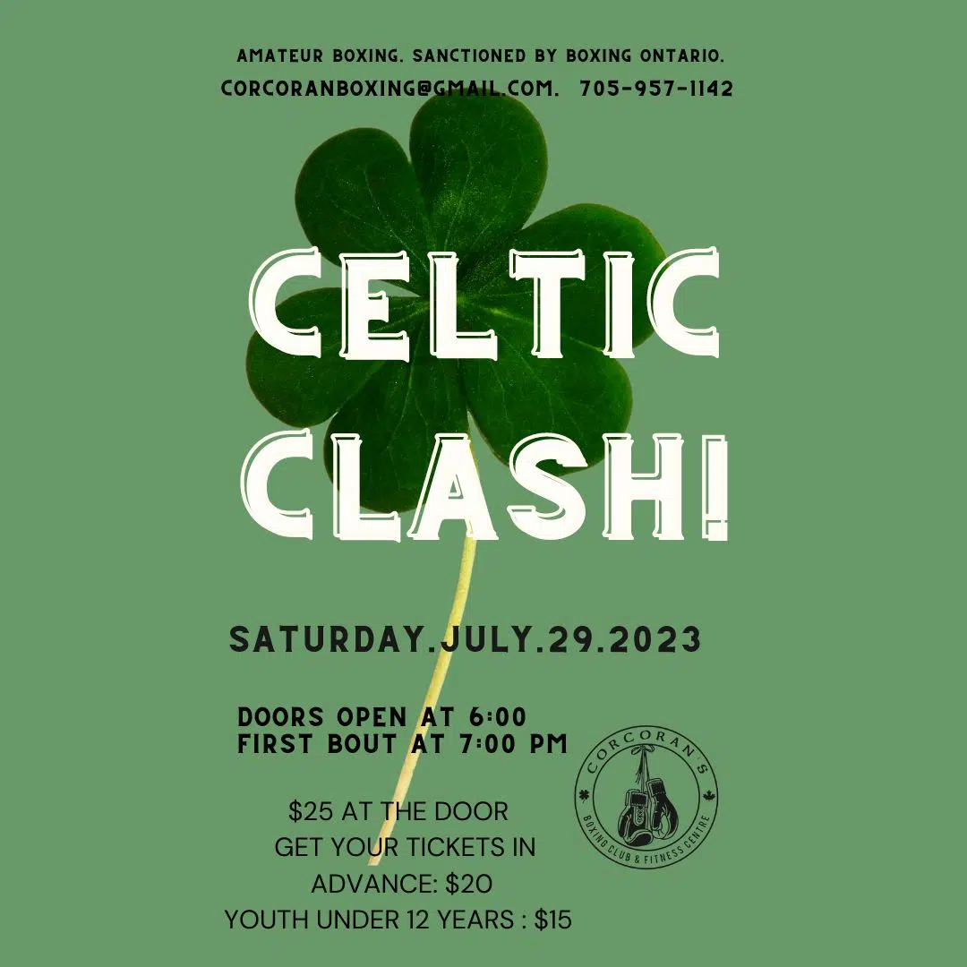 Celtic Clash Coming to Ennismore 105.7 Strathroy Today