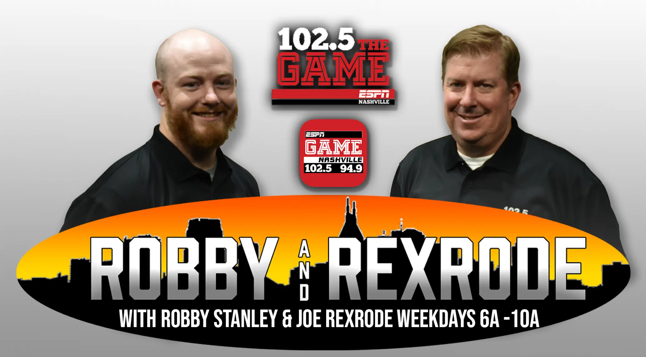 ESPN 102.5 The Game Introduces 'Robby & Rexrode' as Station's New Morning  Show | The Game Nashville