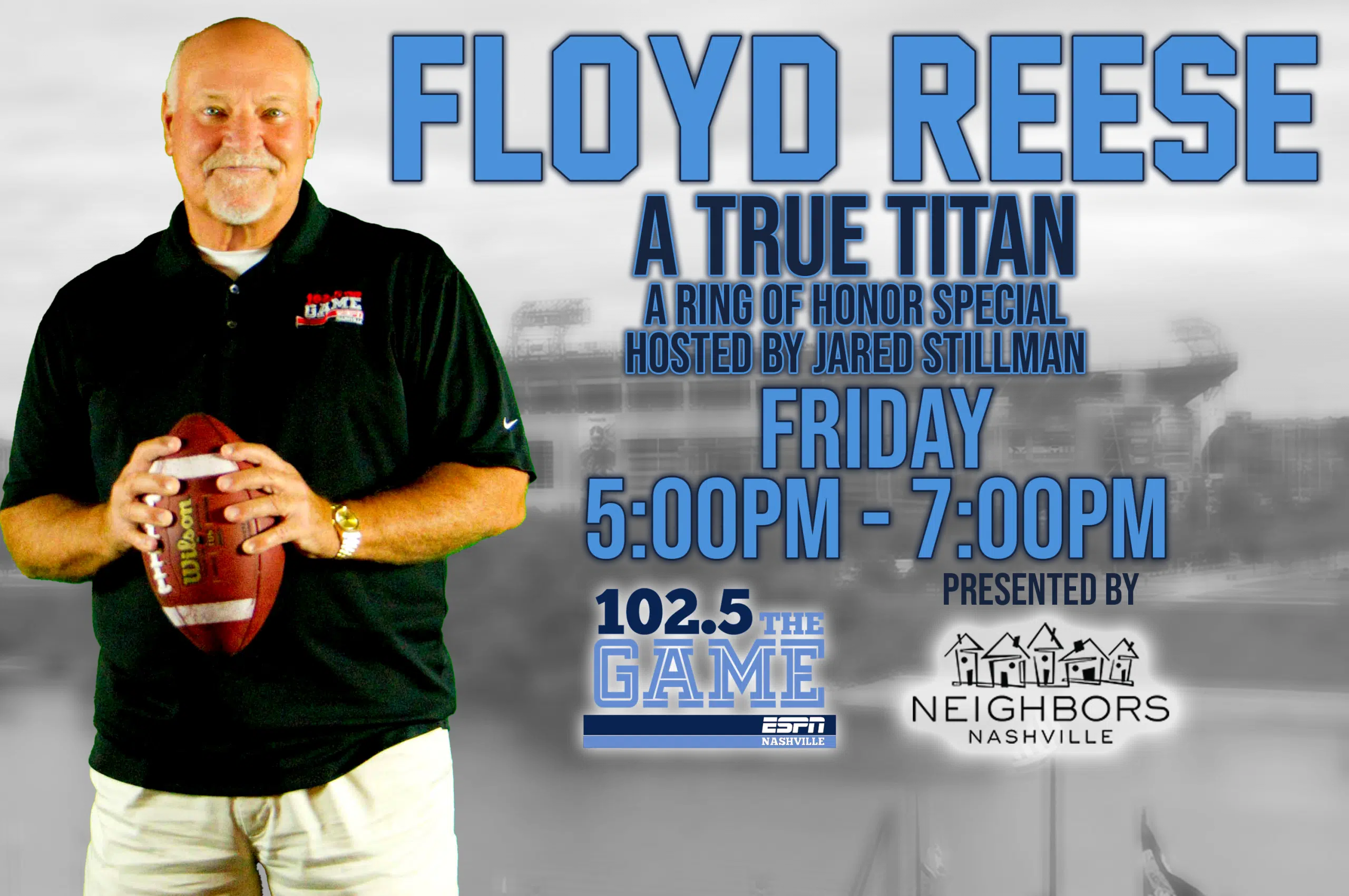 Floyd Reese: A True Titan” to Debut November 19