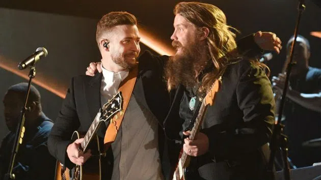 Watch now: Justin Timberlake debuts one-take video for Chris Stapleton