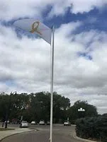 Childhood Cancer Awareness Month Flag Raising