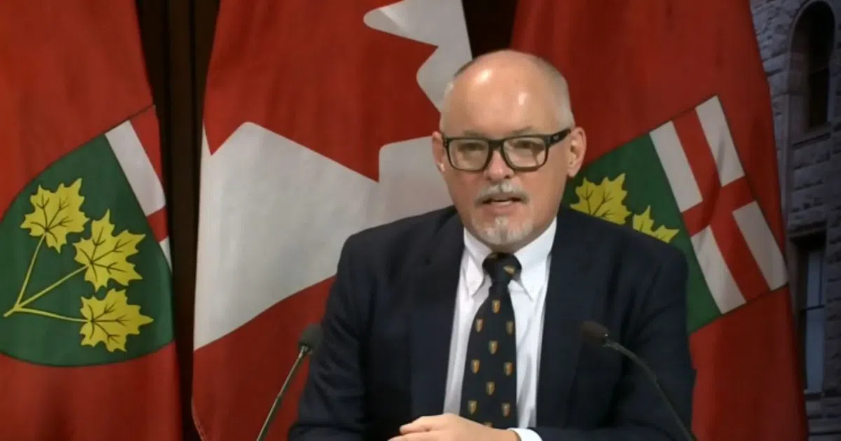 Dr. Kieran Moore strongly suggests we maskup in public, stopping short