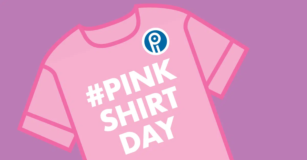 February 22nd marks Pink Shirt Day across Canadian schools