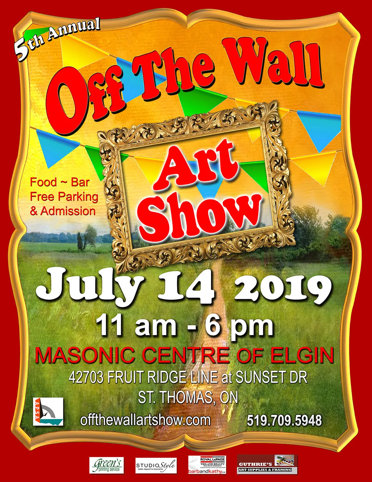 Off The Wall Art Show This Sunday 94.1 St.ThomasToday.ca