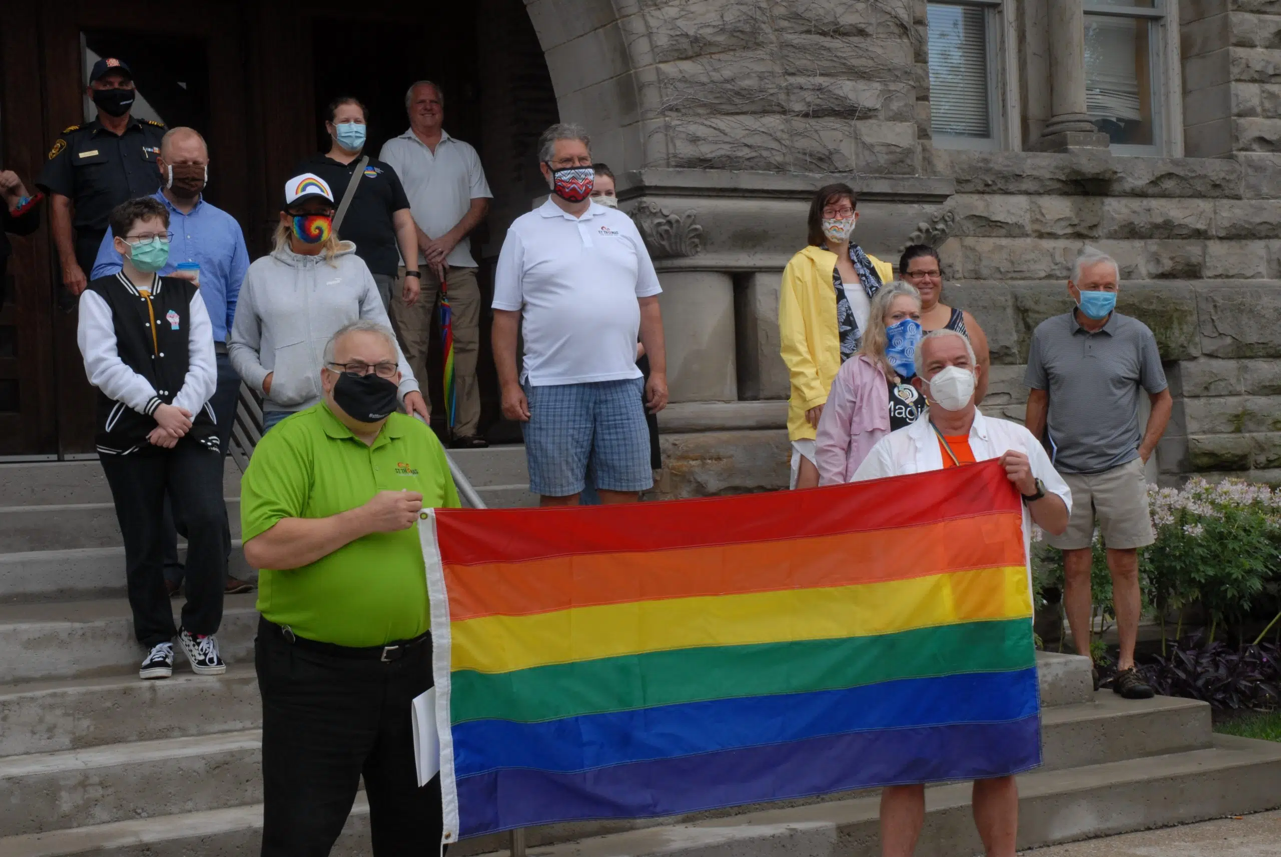 Flying the Pride flag in St. Thomas and across Elgin 94.1 St