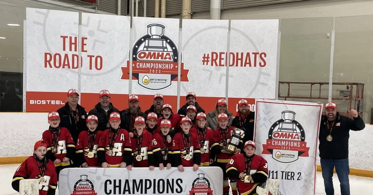 Aylmer Flames team up with local fire department to host OMHA