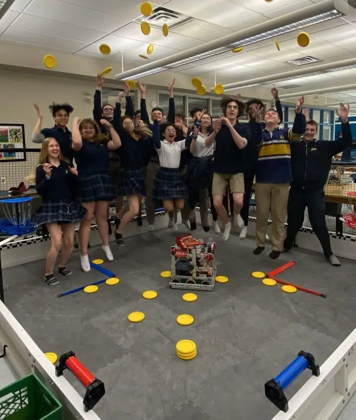 Community Spotlight St. Joe’s Robotics team prepares for 2023 VEX