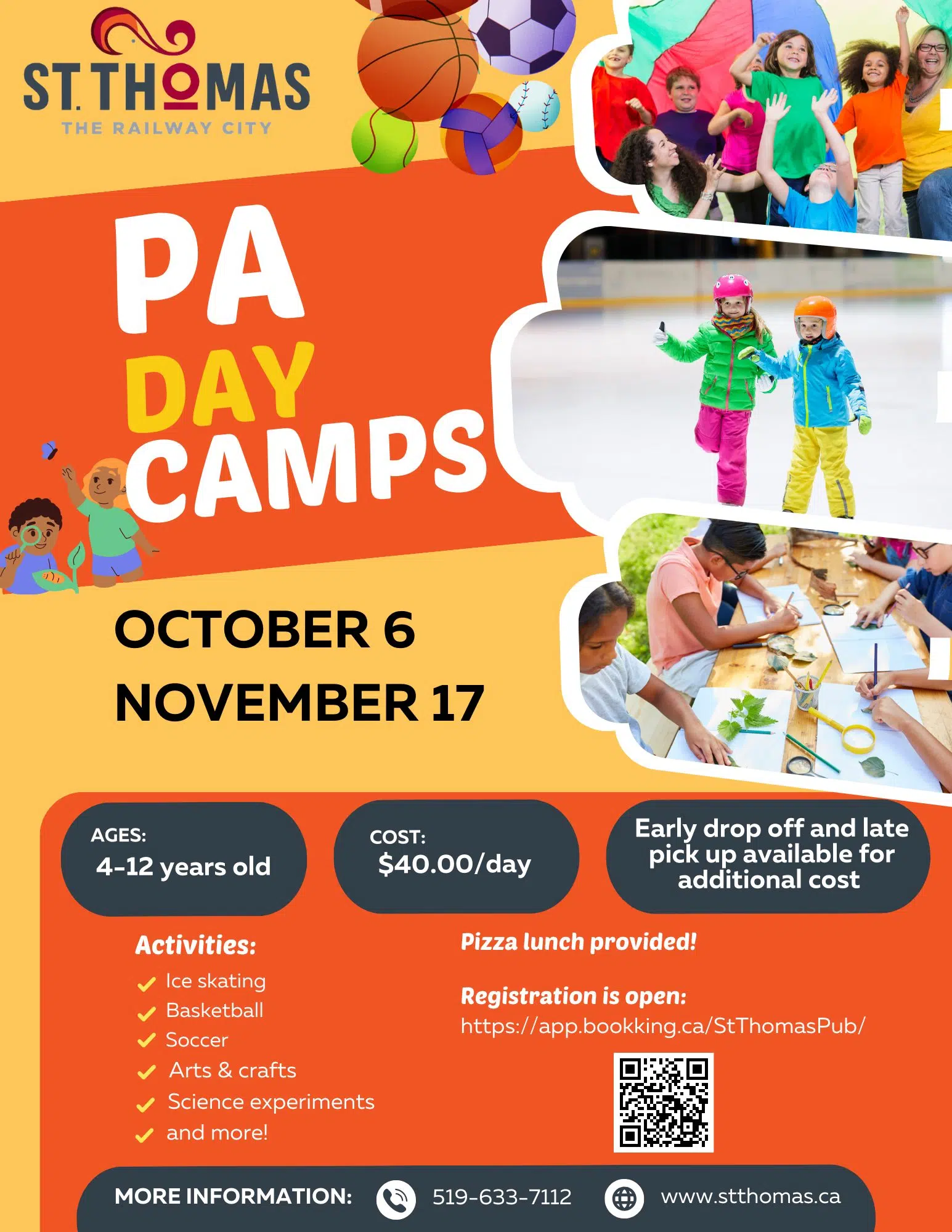 Registration now open for City of St. Thomas PA Day Camps 94.1 St